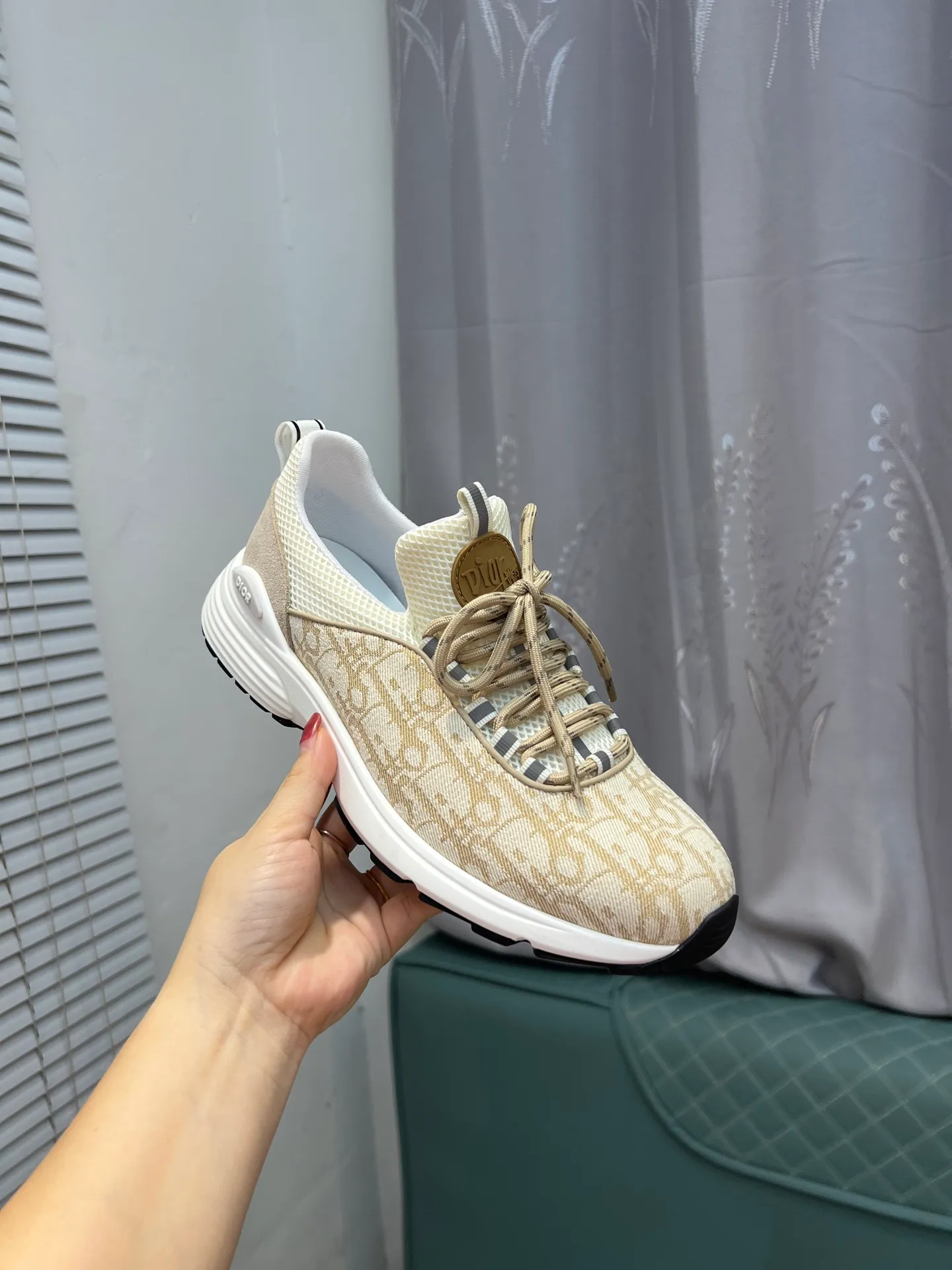 Men's shoes 💰400 [Dior] popular men's shoes, imported mesh splicing material, really inside. Original sole provided by the original factory, 38-45 (45 customized, non-refundable)